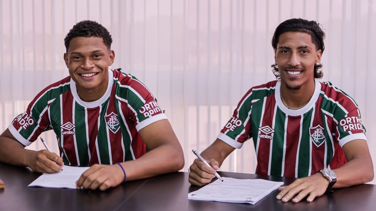 Fluminense chegou a um acerto com dois atacantes do sub-20